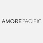 Amorepacific logo showing team track record in cosmetics and retail consumer goods customization.