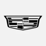 Cadillac automotive brand logo showcasing global project track record for 3D product visualization.