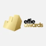 The prestigious Effie Awards trophy logo emblem celebrating proven effectiveness in marketing and business strategy.
