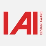 IAI Design Award official red logo emblem representing international excellence in interactive and visual design solutions.