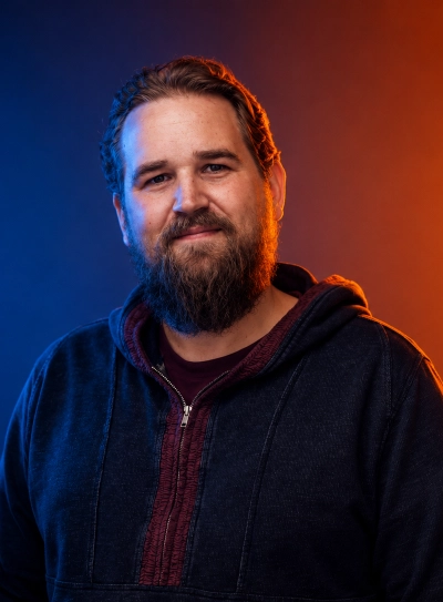 Mike Wilschewski, Co-Founder and Head of Production & Technology at Firehorse Studio, leading 3D software and real-time engine development.