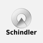 Schindler group logo representing industrial B2B project experience for complex interactive solutions.